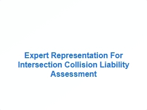 Assessing Fault After an Intersection Collision